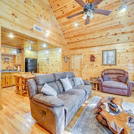 Broken Bow Rental Cabin With Hot Tub And Bar Luaran gambar