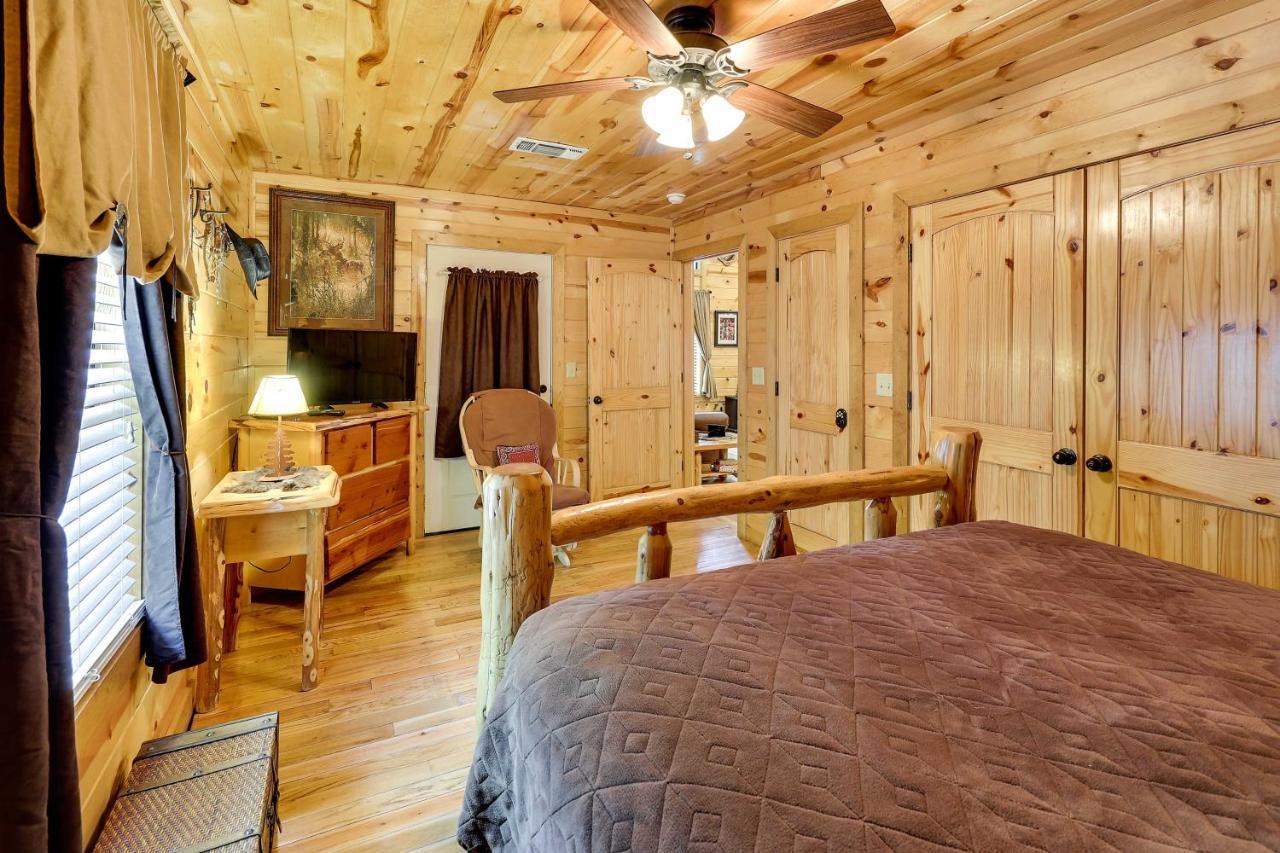 Broken Bow Rental Cabin With Hot Tub And Bar Luaran gambar