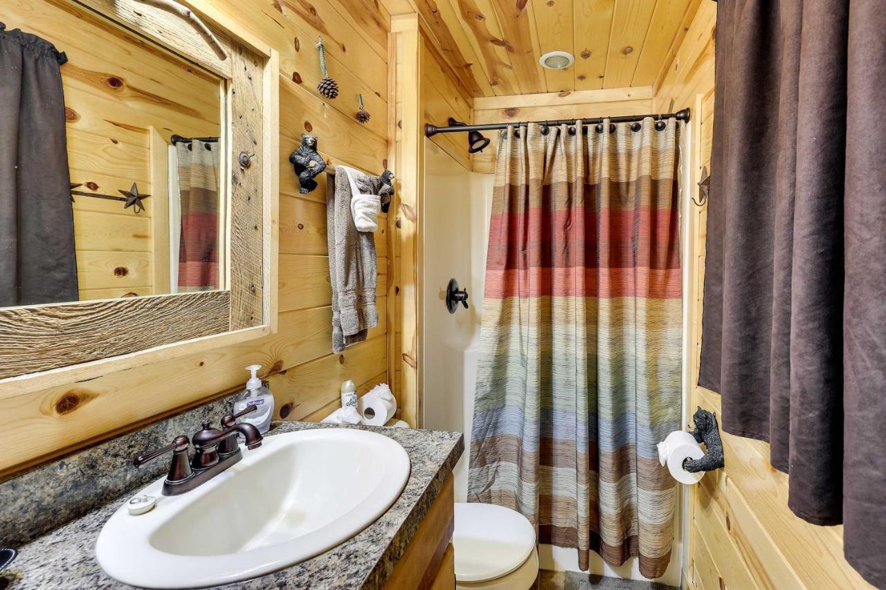 Broken Bow Rental Cabin With Hot Tub And Bar Luaran gambar