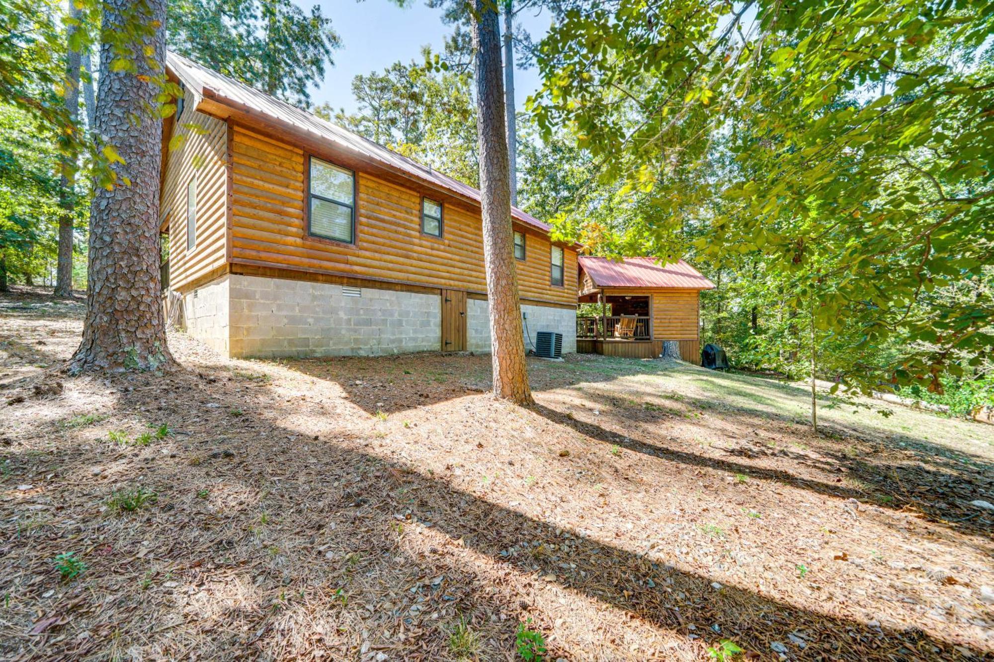 Broken Bow Rental Cabin With Hot Tub And Bar Luaran gambar
